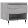 Mesa de centro madera de ingeniería gris Sonoma 50x46x50 cm de vidaXL, Mesas de centro - Ref: Foro24-830904, Precio: 37,61 €,...
