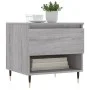 Mesa de centro madera de ingeniería gris Sonoma 50x46x50 cm de vidaXL, Mesas de centro - Ref: Foro24-830904, Precio: 37,27 €,...