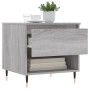 Mesa de centro madera de ingeniería gris Sonoma 50x46x50 cm de vidaXL, Mesas de centro - Ref: Foro24-830904, Precio: 37,61 €,...