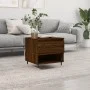 Mesa de centro madera de ingeniería roble marrón 50x46x50 cm de vidaXL, Mesas de centro - Ref: Foro24-830906, Precio: 35,54 €...