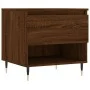 Mesa de centro madera de ingeniería roble marrón 50x46x50 cm de vidaXL, Mesas de centro - Ref: Foro24-830906, Precio: 35,54 €...