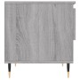Mesa de centro madera de ingeniería gris Sonoma 50x46x50 cm de vidaXL, Mesas de centro - Ref: Foro24-830904, Precio: 37,61 €,...