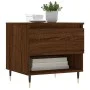 Mesa de centro madera de ingeniería roble marrón 50x46x50 cm de vidaXL, Mesas de centro - Ref: Foro24-830906, Precio: 35,54 €...