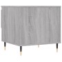 Mesa de centro madera de ingeniería gris Sonoma 50x46x50 cm de vidaXL, Mesas de centro - Ref: Foro24-830904, Precio: 37,61 €,...
