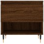 Mesa de centro madera de ingeniería roble marrón 50x46x50 cm de vidaXL, Mesas de centro - Ref: Foro24-830906, Precio: 35,54 €...