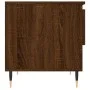 Mesa de centro madera de ingeniería roble marrón 50x46x50 cm de vidaXL, Mesas de centro - Ref: Foro24-830906, Precio: 35,54 €...