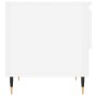 Mesas centro 2 uds madera ingeniería blanco brillo 50x46x50 cm de vidaXL, Mesas de centro - Ref: Foro24-830897, Precio: 79,41...