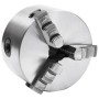 Mandril de torno autocentrante de 3 mordazas 100 mm acero de vidaXL, Abrazaderas y tornillos - Ref: Foro24-146705, Precio: 88...
