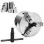 Mandril de torno autocentrante de 3 mordazas 100 mm acero de vidaXL, Abrazaderas y tornillos - Ref: Foro24-146705, Precio: 88...