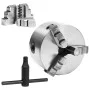 Selbstzentrierendes 3-Backen-Drehfutter 100 mm Stahl von vidaXL, Klammern und Schrauben - Ref: Foro24-146705, Preis: 86,68 €,...