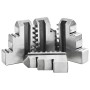 Mandril de torno autocentrante de 4 mordazas 160 mm acero de vidaXL, Abrazaderas y tornillos - Ref: Foro24-146711, Precio: 16...