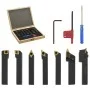 Set of 12 indexable turning tools 12x12mm 80mm by vidaXL, Milling machines - Ref: Foro24-146718, Price: 103,95 €, Discount: %