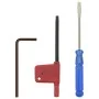 Set of 12 indexable turning tools 12x12mm 80mm by vidaXL, Milling machines - Ref: Foro24-146718, Price: 103,95 €, Discount: %