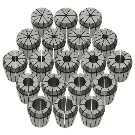 ER32 19-teilige Spanndüse Drehwerkzeug-Set von vidaXL, Klammern und Schrauben - Ref: Foro24-146724, Preis: 90,25 €, Rabatt: %