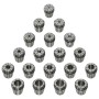 Boquilla de sujeción ER32 19 pzas Set herramientas de torneado de vidaXL, Abrazaderas y tornillos - Ref: Foro24-146724, Preci...