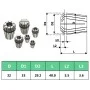 ER32 19-teilige Spanndüse Drehwerkzeug-Set von vidaXL, Klammern und Schrauben - Ref: Foro24-146724, Preis: 90,25 €, Rabatt: %