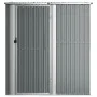 Cobertizo de jardín acero galvanizado gris 180,5x97x209,5 cm de vidaXL, Cobertizos - Ref: Foro24-150904, Precio: 190,78 €, De...