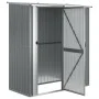 Cobertizo de jardín acero galvanizado gris 180,5x97x209,5 cm de vidaXL, Cobertizos - Ref: Foro24-150904, Precio: 190,78 €, De...