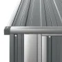 Cobertizo de jardín acero galvanizado gris 180,5x97x209,5 cm de vidaXL, Cobertizos - Ref: Foro24-150904, Precio: 190,78 €, De...