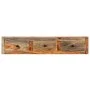 Mesa consola de pared madera maciza de Sheesham 100x25x20 cm de vidaXL, Mesas auxiliares - Ref: Foro24-247749, Precio: 131,82...