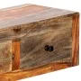 Mesa consola de pared madera maciza de Sheesham 100x25x20 cm de vidaXL, Mesas auxiliares - Ref: Foro24-247749, Precio: 131,82...