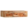 Mesa consola de pared madera maciza de Sheesham 100x25x20 cm de vidaXL, Mesas auxiliares - Ref: Foro24-247749, Precio: 131,82...