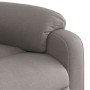 Sillón reclinable eléctrico tela gris taupé en Sillones | Comprar online en Foru.es