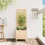 Jardinera con estantería madera maciza pino 39x39,5x114 cm de vidaXL, Maceteros y jardineras - Ref: Foro24-832517, Precio: 39...