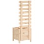 Jardinera con estantería madera maciza pino 39x39,5x114 cm de vidaXL, Maceteros y jardineras - Ref: Foro24-832517, Precio: 39...