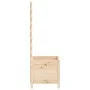 Jardinera con estantería madera maciza pino 39x39,5x114 cm de vidaXL, Maceteros y jardineras - Ref: Foro24-832517, Precio: 38...