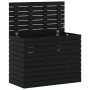 Cesto para la ropa sucia madera maciza pino negro 88,5x44x66 cm de vidaXL, Cestas para ropa - Ref: Foro24-833331, Precio: 164...