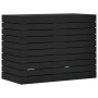 Cesto para la ropa sucia madera maciza pino negro 88,5x44x66 cm de vidaXL, Cestas para ropa - Ref: Foro24-833331, Precio: 164...