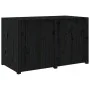 Mueble de cocina exterior madera maciza pino negro 106x55x64 cm de vidaXL, Armarios de cocina - Ref: Foro24-832335, Precio: 1...