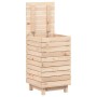 Cesto para la ropa sucia madera maciza de pino 44x44x76 cm de vidaXL, Cestas para ropa - Ref: Foro24-832321, Precio: 67,23 €,...