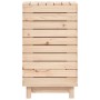 Cesto para la ropa sucia madera maciza de pino 44x44x76 cm de vidaXL, Cestas para ropa - Ref: Foro24-832321, Precio: 67,23 €,...