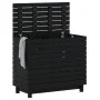 Cesto para la ropa sucia madera maciza de pino 88,5x44x76 cm de vidaXL, Cestas para ropa - Ref: Foro24-833333, Precio: 169,46...