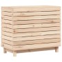 Cesto para la ropa sucia madera maciza de pino 88,5x44x76 cm de vidaXL, Cestas para ropa - Ref: Foro24-832323, Precio: 105,42...