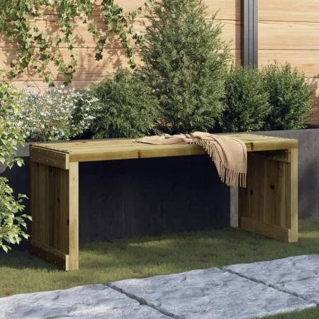 Banco jardín extensible madera impregnada pino 212,5x40,5x45 cm de vidaXL, Bancos de jardín - Ref: Foro24-832529, Precio: 109...