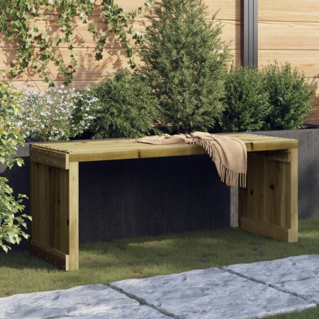Banco jardín extensible madera impregnada pino 212,5x40,5x45 cm de vidaXL, Bancos de jardín - Ref: Foro24-832529, Precio: 113...