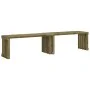 Banco jardín extensible madera impregnada pino 212,5x40,5x45 cm de vidaXL, Bancos de jardín - Ref: Foro24-832529, Precio: 109...