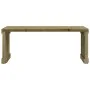 Banco jardín extensible madera impregnada pino 212,5x40,5x45 cm de vidaXL, Bancos de jardín - Ref: Foro24-832529, Precio: 109...