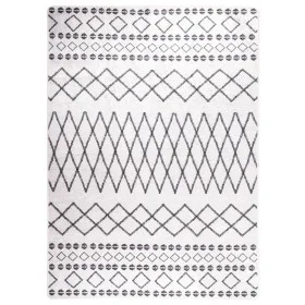 Alfombra lavable antideslizante negro y blanco 120x170 cm de vidaXL, Alfombras - Ref: Foro24-373996, Precio: 34,81 €, Descuen...