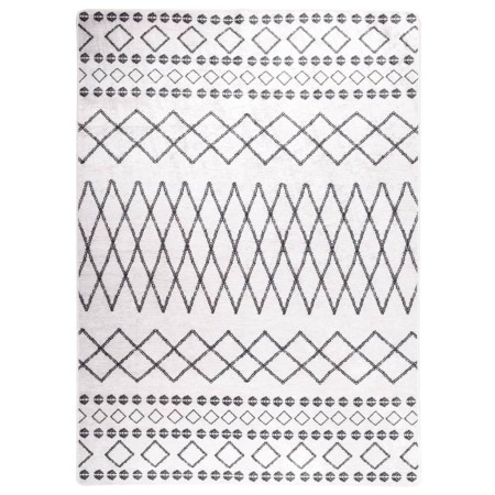 Alfombra lavable antideslizante negro y blanco 120x170 cm de vidaXL, Alfombras - Ref: Foro24-373996, Precio: 35,45 €, Descuen...