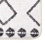 Alfombra lavable antideslizante negro y blanco 120x170 cm de vidaXL, Alfombras - Ref: Foro24-373996, Precio: 35,45 €, Descuen...