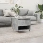 Mesa de centro madera de ingeniería gris hormigón 50x46x50 cm de vidaXL, Mesas de centro - Ref: Foro24-830900, Precio: 42,27 ...