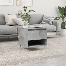 Betongrauer Couchtisch aus Holzwerkstoff, 50 x 46 x 50 cm von vidaXL, Couchtisch - Ref: Foro24-830900, Preis: 42,27 €, Rabatt: %