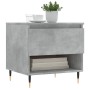 Mesa de centro madera de ingeniería gris hormigón 50x46x50 cm de vidaXL, Mesas de centro - Ref: Foro24-830900, Precio: 42,73 ...