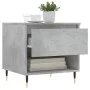 Mesa de centro madera de ingeniería gris hormigón 50x46x50 cm de vidaXL, Mesas de centro - Ref: Foro24-830900, Precio: 42,27 ...