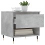Mesa de centro madera de ingeniería gris hormigón 50x46x50 cm de vidaXL, Mesas de centro - Ref: Foro24-830900, Precio: 42,73 ...
