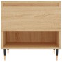 Mesa de centro madera de ingeniería roble Sonoma 50x46x50 cm de vidaXL, Mesas de centro - Ref: Foro24-830898, Precio: 36,14 €...